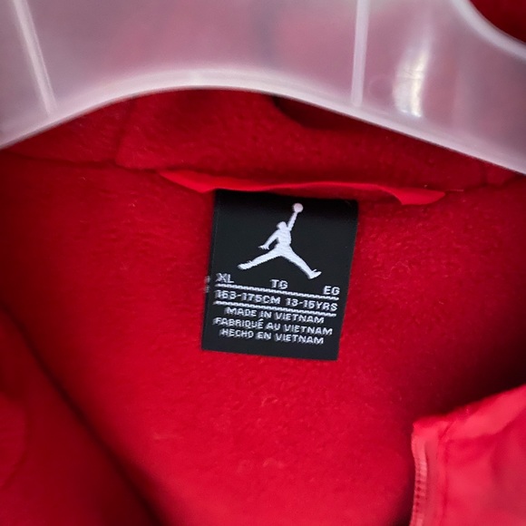 Jordan light weight fleece lined youth jacket size X-Large - Picture 5 of 6